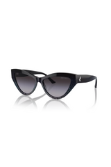 Jimmy Choo Black Gradient Glitter