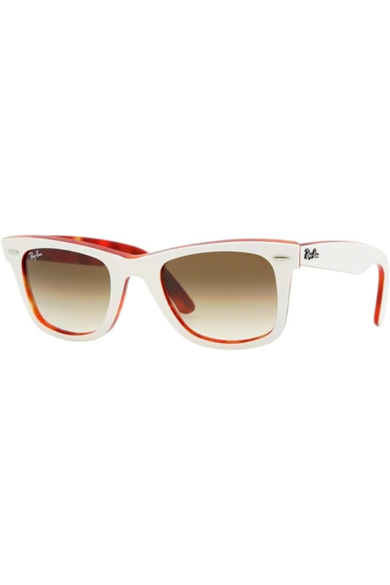 Ray-Ban Wayfarer Vintage Bianco/Miele