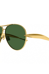 Bottega Veneta BV1305S Oro/Verde
