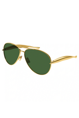 Bottega Veneta BV1305S Oro/Verde