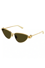 Bottega Veneta BV1186 Oro/Marrone