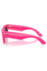 Mega Wayfarer Puffer di A$AP Rocky Fuxia