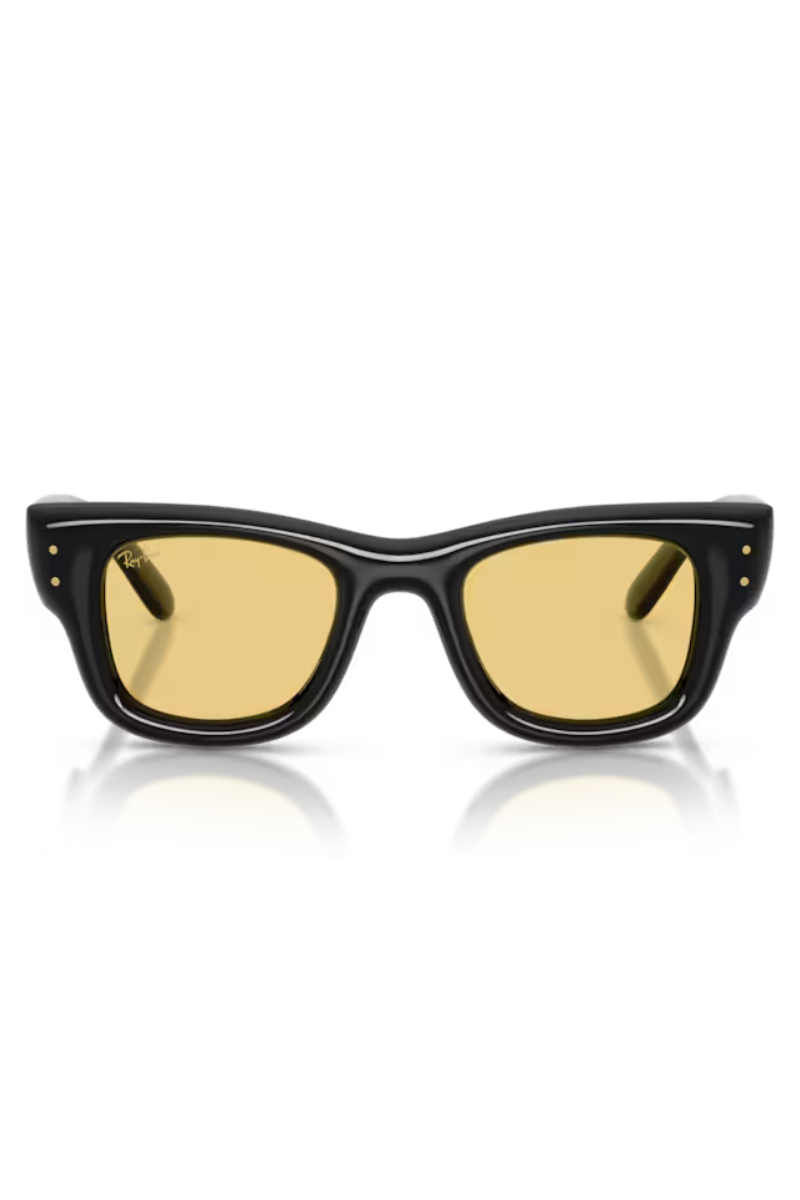 Wayfarer Puffer di A$AP Rocky Nero/Giallo
