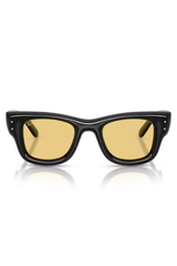 Wayfarer Puffer di A$AP Rocky Nero/Giallo