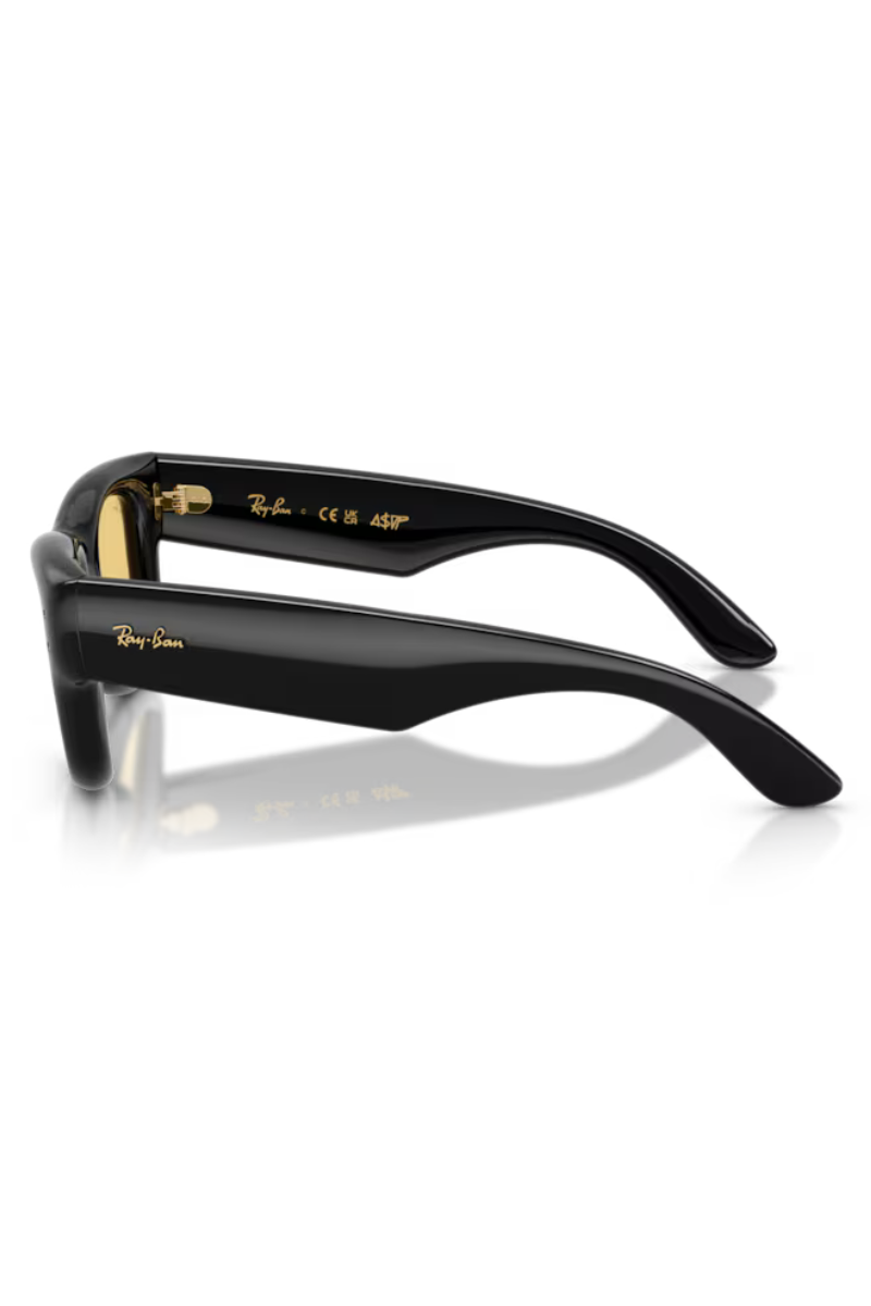 Wayfarer Puffer di A$AP Rocky Nero/Giallo