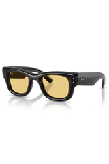 Wayfarer Puffer di A$AP Rocky Nero/Giallo