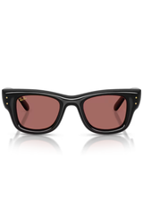 Wayfarer Puffer di A$AP Rocky Nero/Violetto Scuro