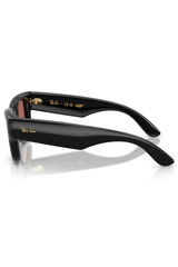Wayfarer Puffer di A$AP Rocky Nero/Violetto Scuro