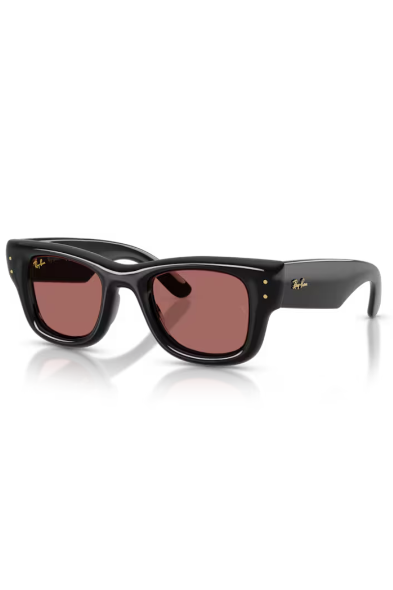 Wayfarer Puffer di A$AP Rocky Nero/Violetto Scuro