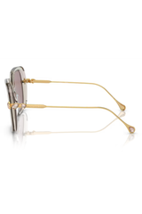 Swarovski 6011 Marrone Chiaro Trasparente