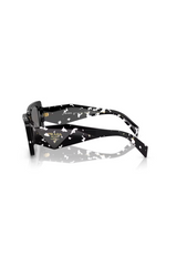 Prada Black Crystal Tortoise Sole
