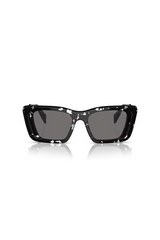 Prada Black Crystal Tortoise Sole