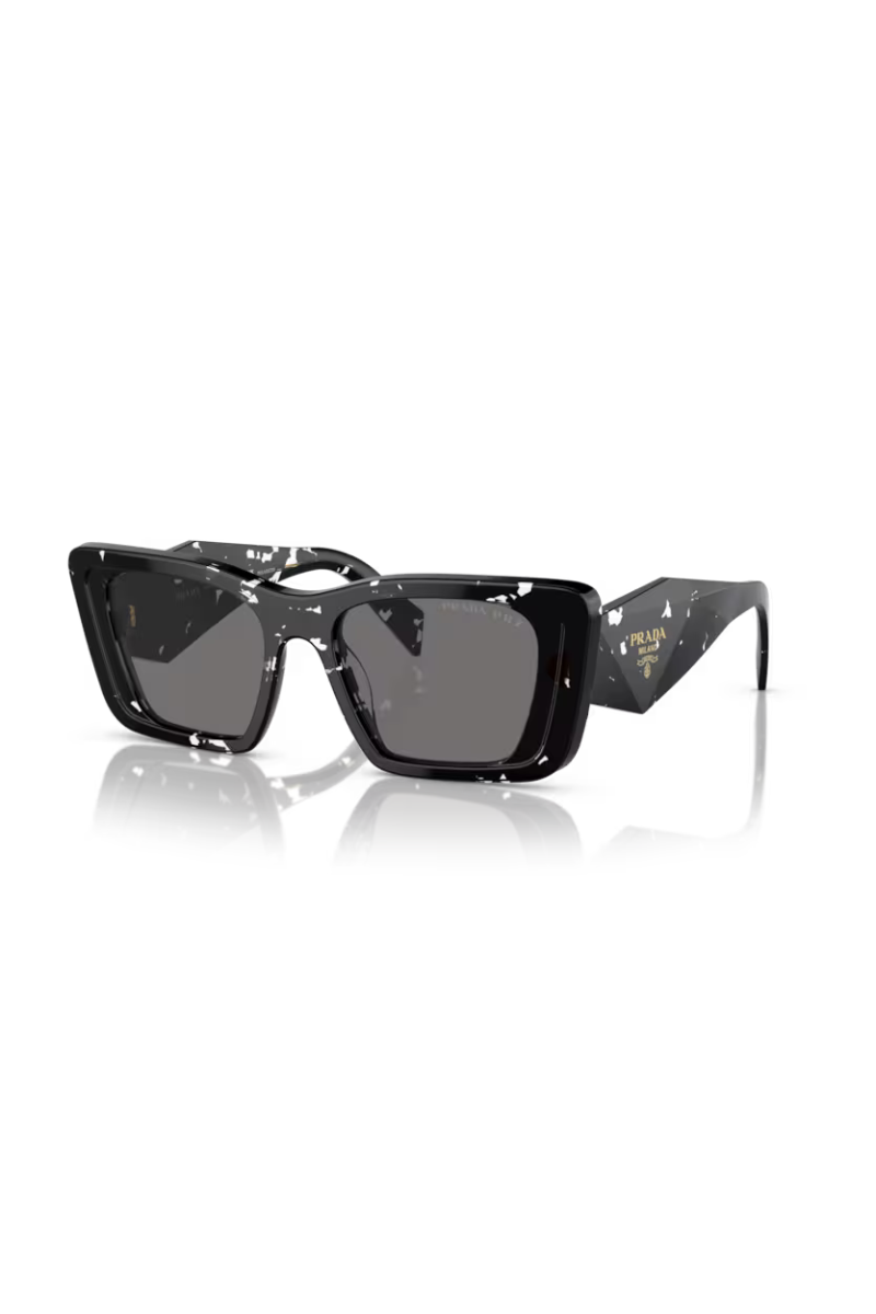 Prada Black Crystal Tortoise Sole